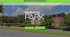 Desktop Screenshot of moraviapark.com